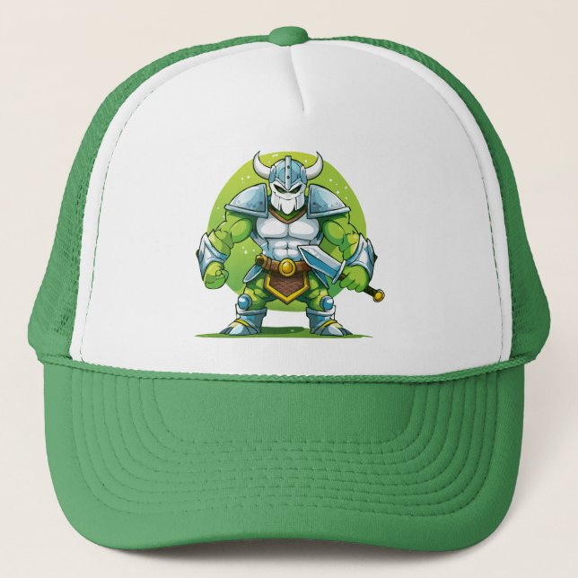 Gorra De Camionero guerrero orco (Anverso)