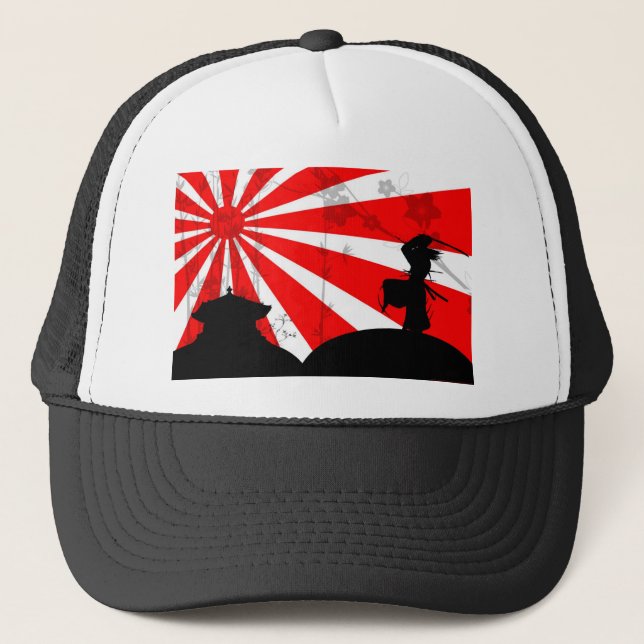 Gorra De Camionero Guerrero solitario (Anverso)