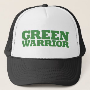 Gorra De Camionero Guerrero verde - verde