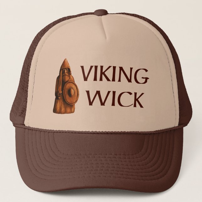 Gorra De Camionero Guerrero Viking Wick (Anverso)