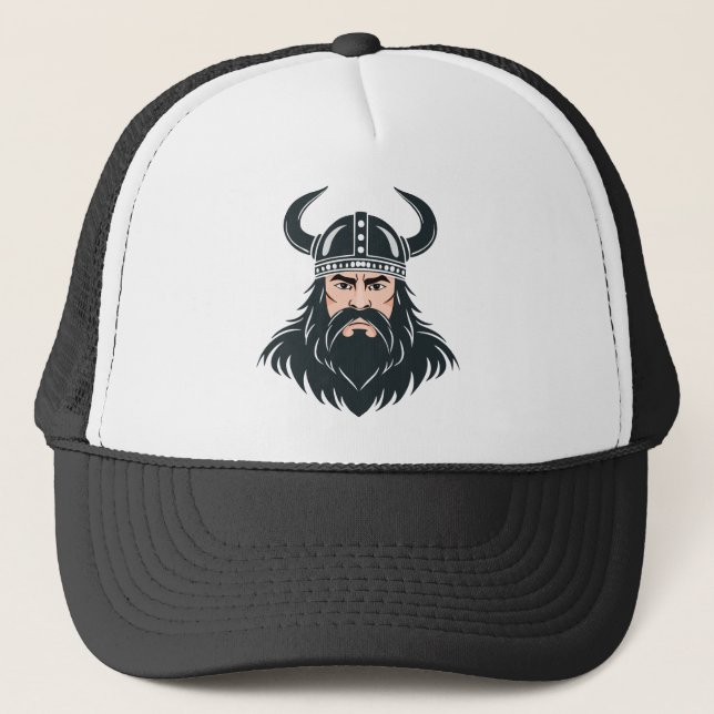 Gorra De Camionero guerrero vikingo (Anverso)