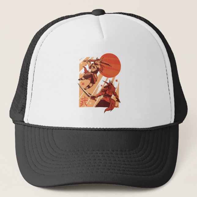 Gorra De Camionero Guerreros de Unicornio (Anverso)