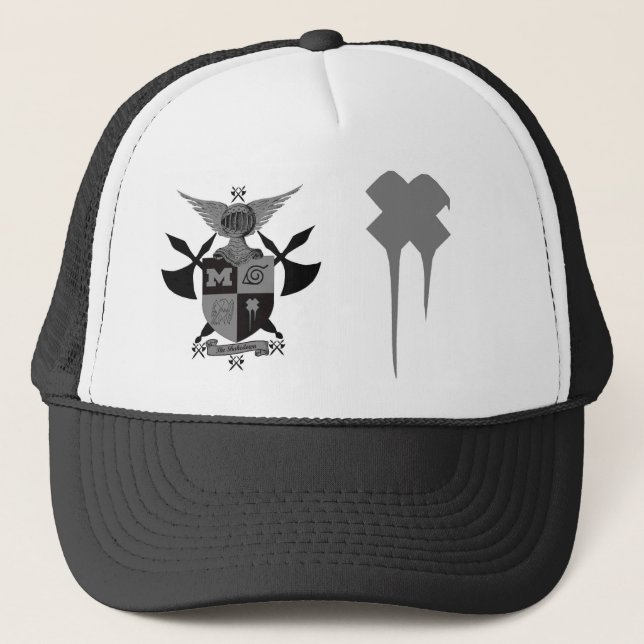 Gorra De Camionero guerreros del hacha de la batalla, x drippy (Anverso)