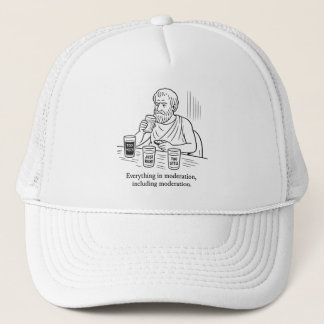 Gorra De Camionero Guía de Aristóteles para la Moderación