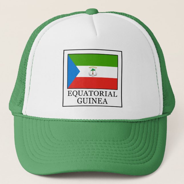 Gorra De Camionero Guinea Ecuatorial (Anverso)