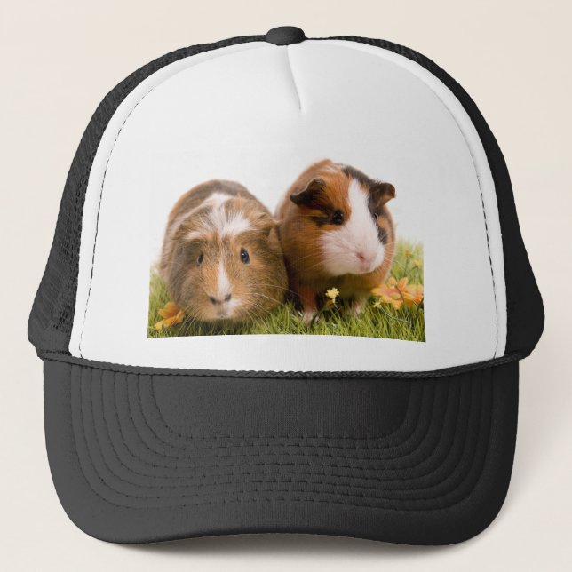 Gorra De Camionero Guinea pigs se tiene lawn (Anverso)