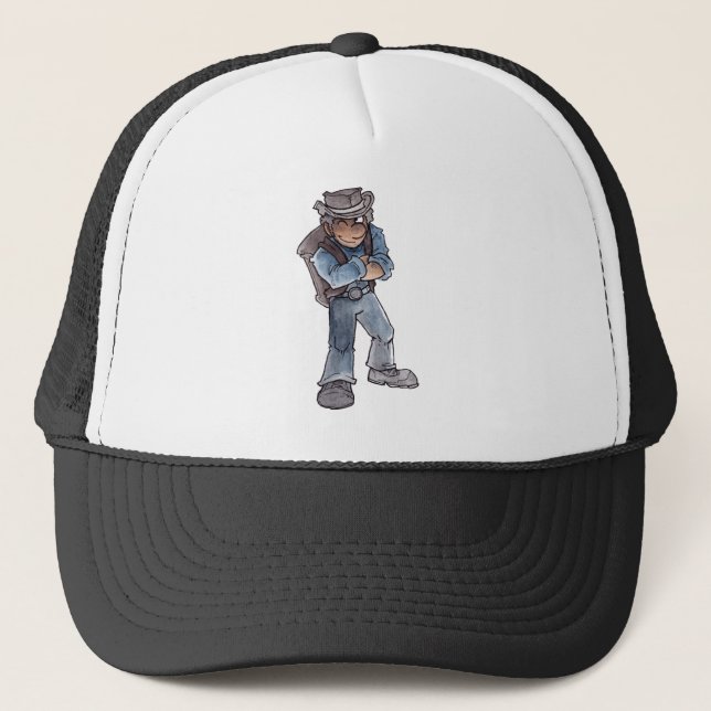 Gorra De Camionero Guiño del prospector (Anverso)