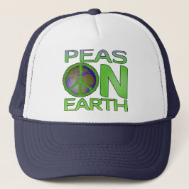 Gorra De Camionero Guisantes en la tierra