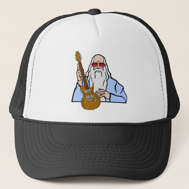 Gorra De Camionero Guitarista de Guay (Anverso)