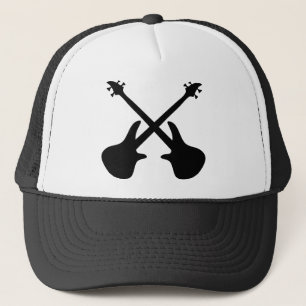 Gorra De Camionero guitarra baja cruzada