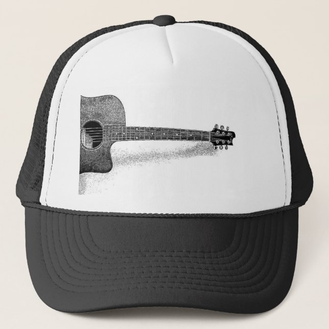 Gorra De Camionero Guitarra clásica (Anverso)