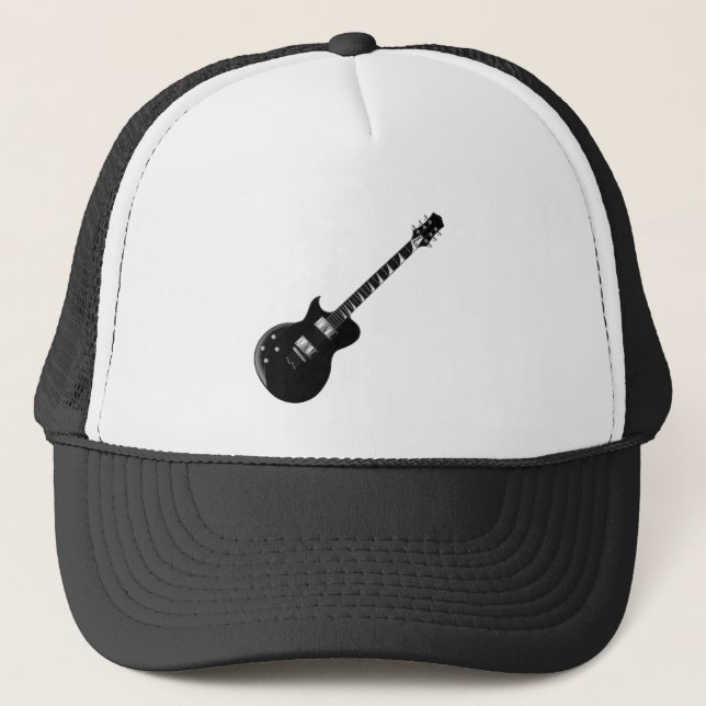 Gorra De Camionero Guitarra eléctrica (Anverso)