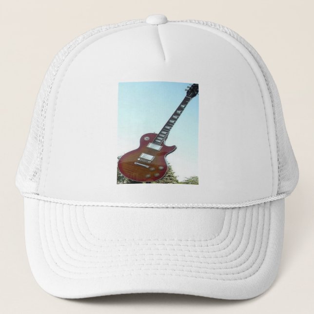 Gorra De Camionero Guitarra eléctrica (Anverso)