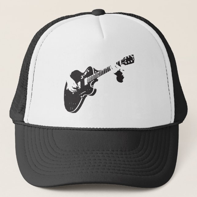 Gorra De Camionero Guitarra eléctrica (Anverso)
