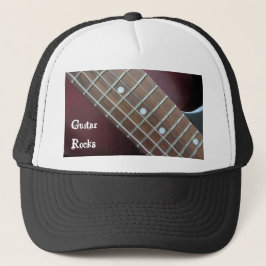 Gorra De Camionero Guitarra eléctrica - Rocas de guitarra