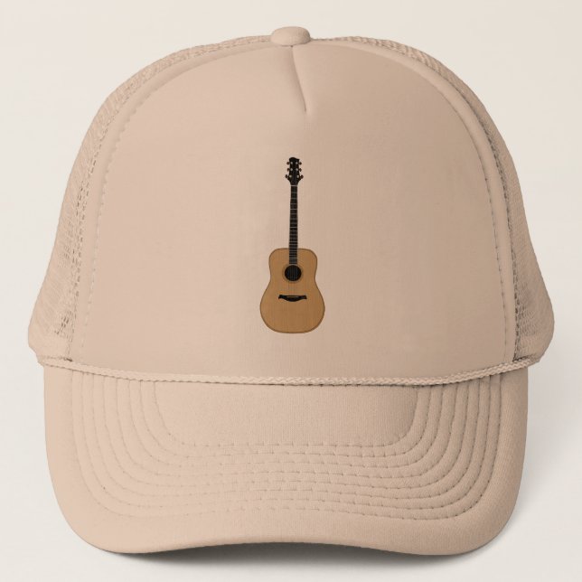 Gorra De Camionero Guitarra encantadora (Anverso)
