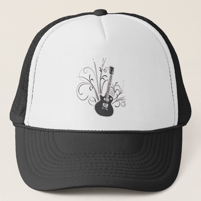 Gorra De Camionero Guitarra fresca (Anverso)