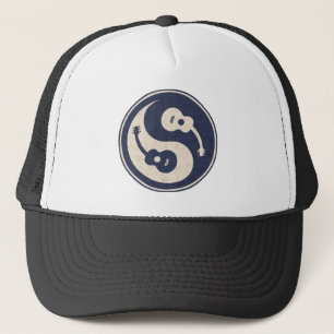 Gorra De Camionero Guitarra Yang - azul