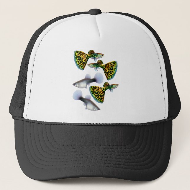 Gorra De Camionero Guppies de la cola de milano (Anverso)