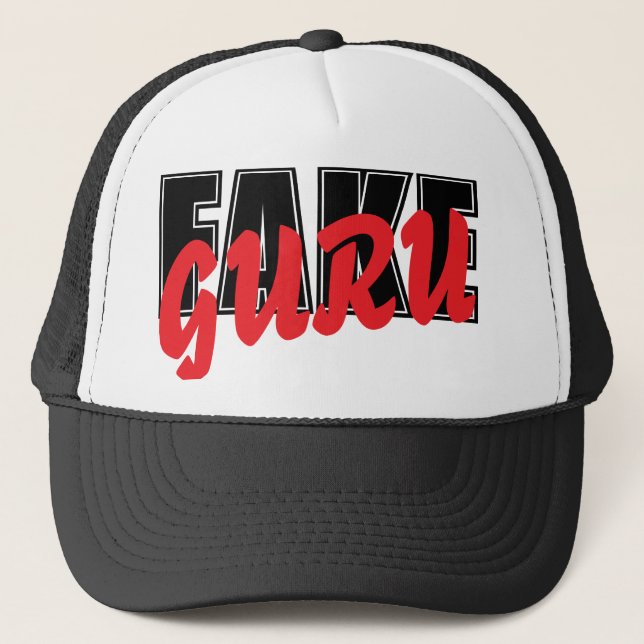 Gorra De Camionero Guru falso (Anverso)