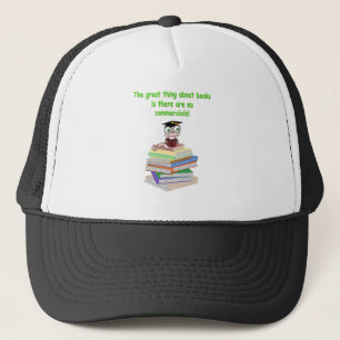Gorra De Camionero Gusano de libro