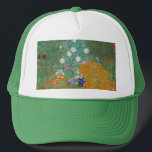 Gorra De Camionero Gustav Klimt - Jardín de flores<br><div class="desc">Jardín de flores - Gustav Klimt en 1905-1907</div>