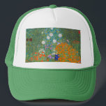 Gorra De Camionero Gustav Klimt - Jardín de flores<br><div class="desc">Jardín de flores - Gustav Klimt en 1905-1907</div>