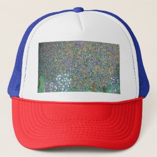 Gorra De Camionero Gustav Klimt - Rosales bajo los árboles