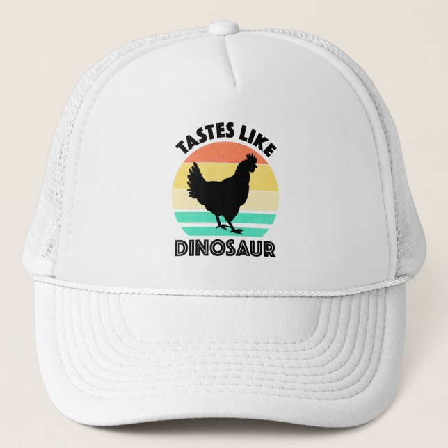 Gorra De Camionero Gustos como Dinosaurios Funny Dinosaur (Anverso)