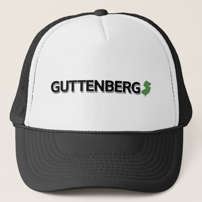 Gorra De Camionero Guttenberg, New Jersey (Anverso)