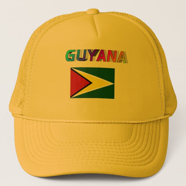 Gorra De Camionero Guyana (Anverso)