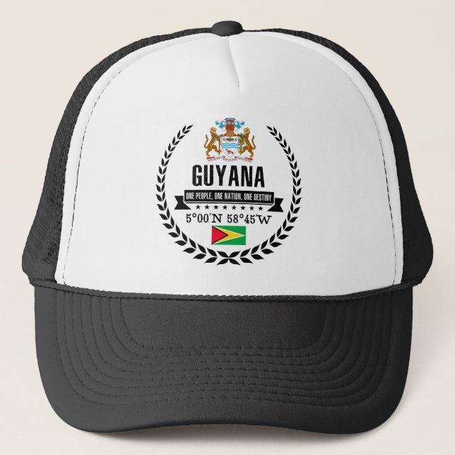 Gorra De Camionero Guyana (Anverso)