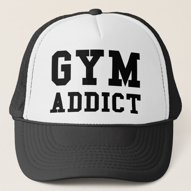 GORRA DE CAMIONERO GYM ADDICT (Anverso)