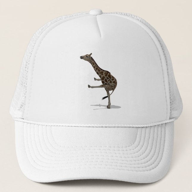 Gorra De Camionero Gymnast Giraffe (Anverso)