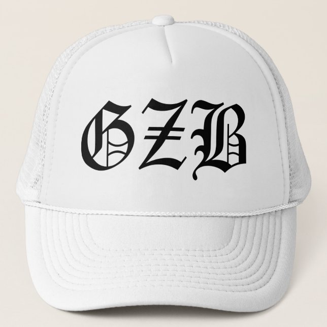 Gorra De Camionero GZB el | Gizibe Baddest KPOP femenino (Anverso)