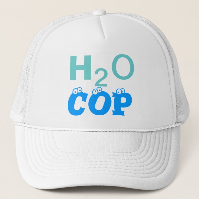 Gorra De Camionero H2O COP - Personalizable cap (Anverso)
