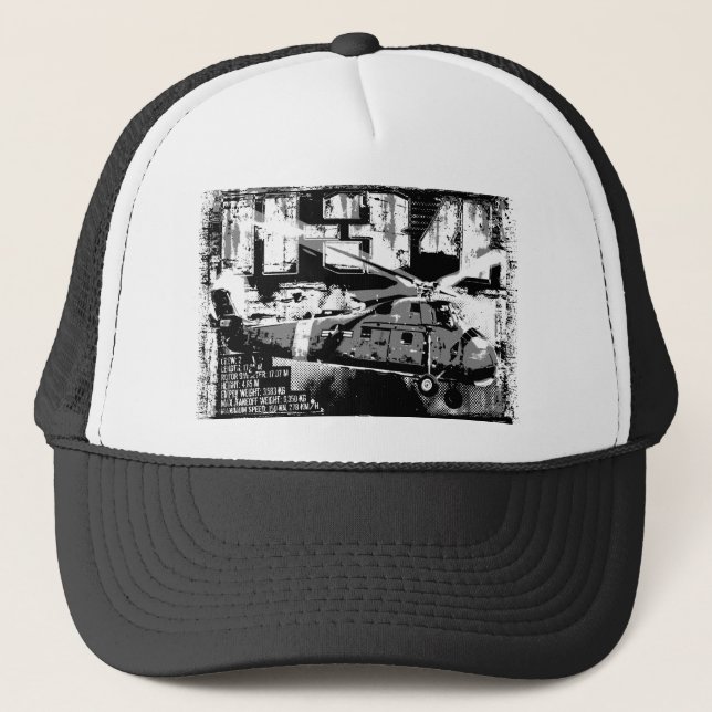 Gorra De Camionero H-34 Choctaw (Anverso)
