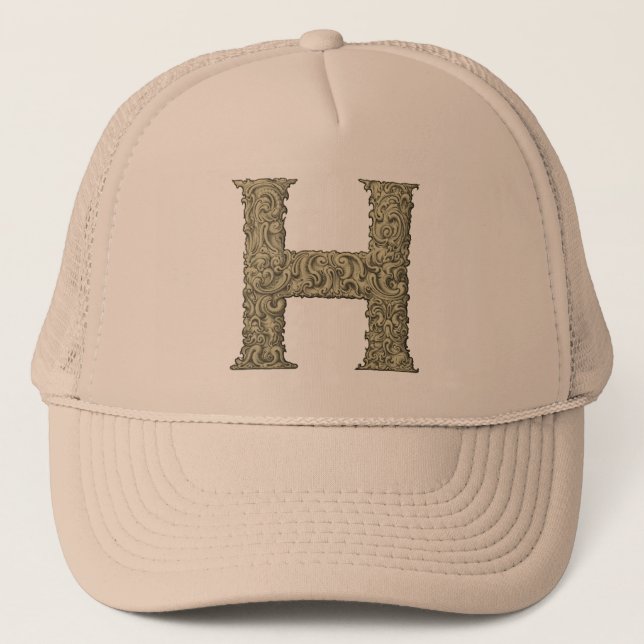 Gorra De Camionero H - El Alfabeto Falck (Golden) (Anverso)