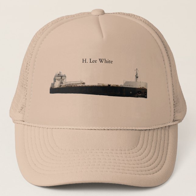 Gorra De Camionero H. Lee White (Anverso)