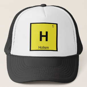 Gorra De Camionero H - Simbolismo Holístico de la Tabla Periódica Quí