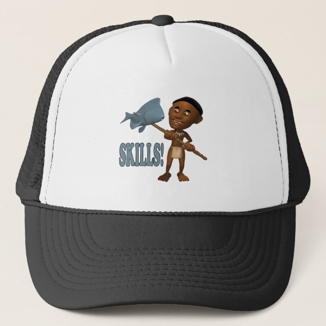 Gorra De Camionero Habilidades (Anverso)