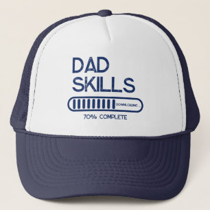 Gorra De Camionero Habilidades de Papá Divertidas Descargando Nuevo A