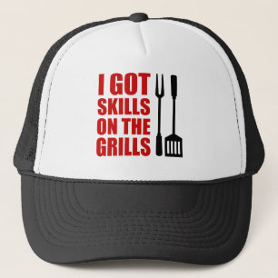 Gorra De Camionero Habilidades En Las Parrilladas
