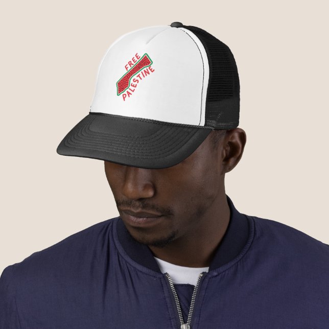 Gorra De Camionero Habla Palestina sin palabras (In situ)