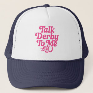 Gorra De Camionero Hablar De Derby A Mí