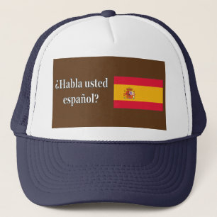 Gorra De Camionero ¿Hablas español? Wf de marca
