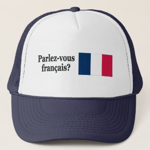 Gorra De Camionero ¿Hablas francés? Bandera bf