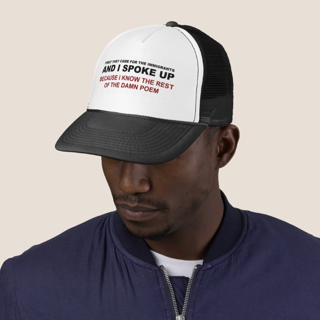 GORRA DE CAMIONERO HABLÉ CON FRANQUEZA (In situ)