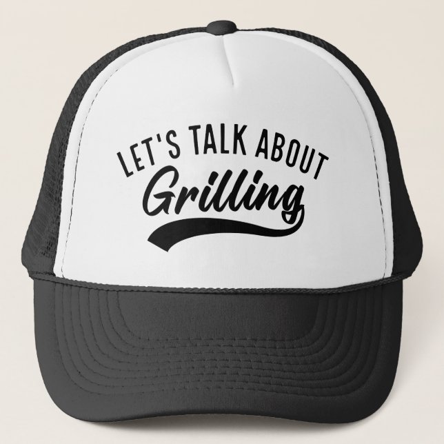 Gorra De Camionero Hablemos de la reflexión (Anverso)