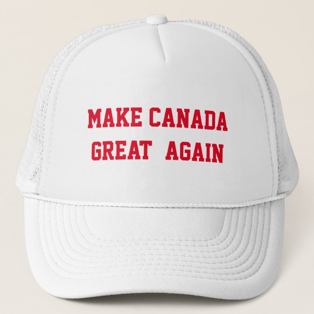 GORRA DE CAMIONERO HACER QUE CANADÁ SEA GENIAL DE NUEVO (Anverso)